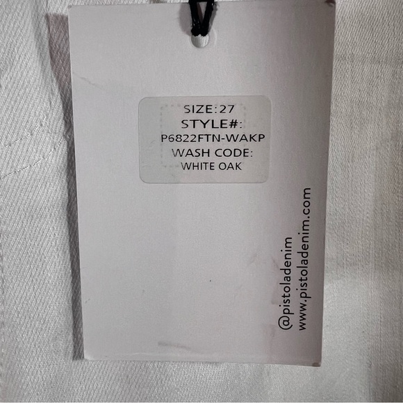 PISTOLA Jennifer Oslo white skinny jeans - Picture 6 of 8